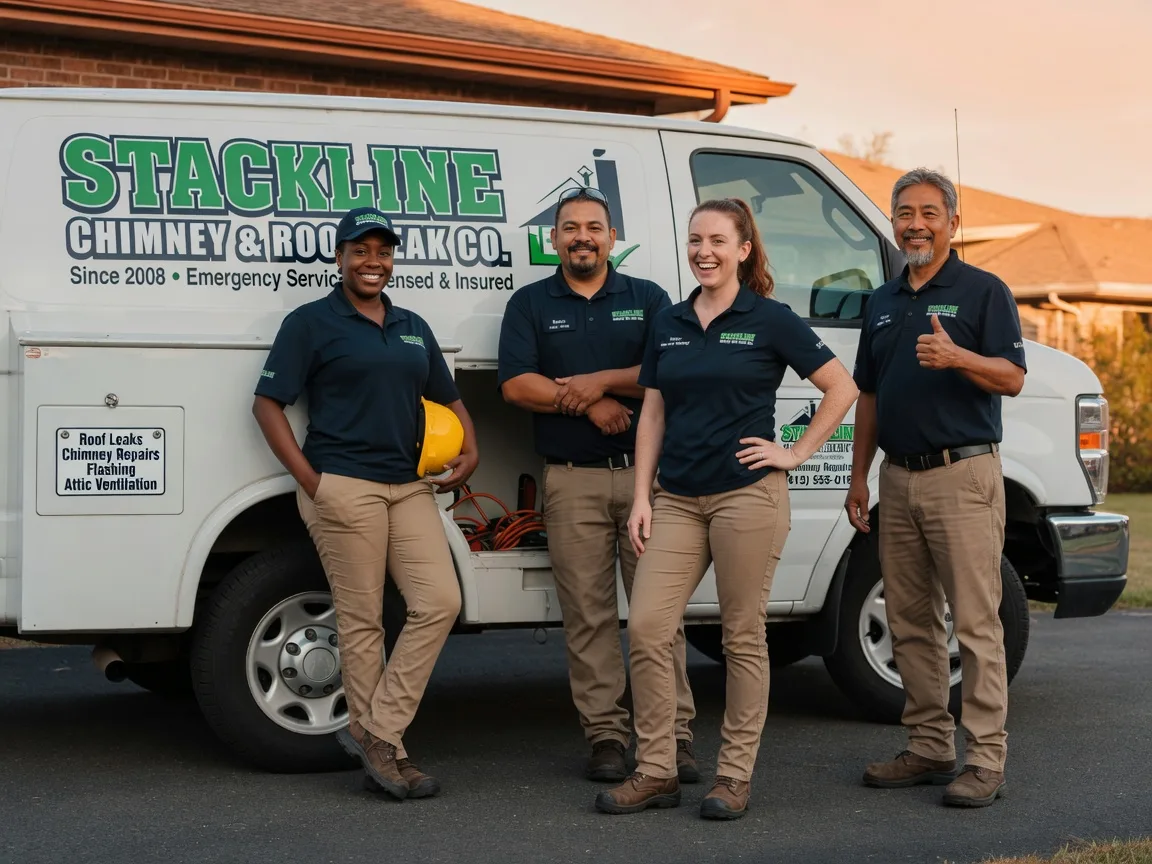Chimney flashing repair company in Strong, ME